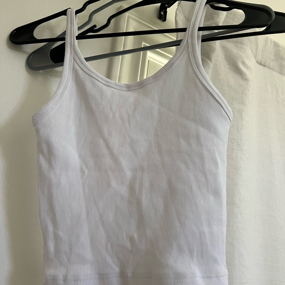 Nordstrom Basic White Tank - image 2
